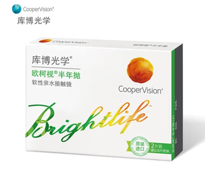 31日20點！CooperVision 庫博  透明隱形眼鏡半年拋1片裝