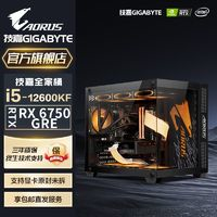 GIGABYTE 技嘉 全家桶i5 12600KF/12400F/RX6750GRE電腦主機(jī)臺式機(jī)DIY組裝機(jī)