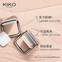 KIKO KOSTADINOV KIKO輕薄干濕兩用啞光防曬粉餅-CR15 定妝遮瑕補(bǔ)妝控油持久散粉蜜粉 經(jīng)典版-CR15