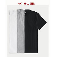 HOLLISTER 3件裝 男女裝圓領短袖T恤 355933-1