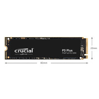 Crucial 英睿達(dá) P3 Plus 固態(tài)硬盤 2TB