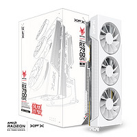 XFX 訊景 AMD RADEON RX 7900 GRE 16GB 鳳凰涅槃 白色顯卡