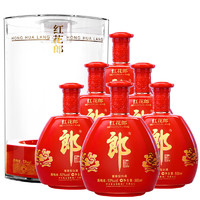 LANGJIU 郎酒 紅花郎 紅鉆 醬香型白酒 53度500ml*6瓶 整箱裝 年貨送禮