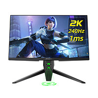 ANTGAMER 螞蟻電競 M27QK 27英寸Mini-LED顯示器（2560*1440、95%DCI-P3、240Hz、HDR1000）