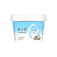 simplelove 簡愛 1%蔗糖酸奶-椰子135g*4杯 天然椰香 低溫奶