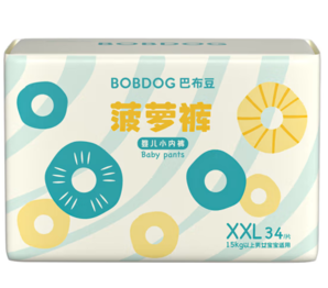 BoBDoG 巴布豆 全尺碼可選  新菠蘿 拉拉褲 XXL34片