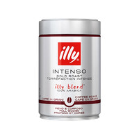 illy 意利 100%阿拉比卡 深度烘焙咖啡豆250g*2罐（9月到期）