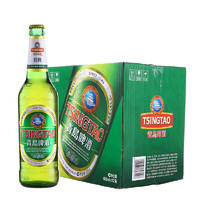 TSINGTAO 青島啤酒 經(jīng)典啤酒10度 600mL 12瓶