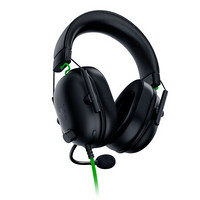 RAZER 雷蛇 旋風(fēng)黑鯊V2 X 耳罩式頭戴式降噪有線游戲耳機(jī) 黑色 3.5mm