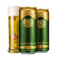 TSINGTAO 青島啤酒 奧古特啤酒 330mL*24聽+青島純生200ml*24聽