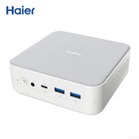 Haier 海爾 云悅mini H12 迷你臺(tái)式機(jī) 白色（酷睿i5-12450H、核芯顯卡、16GB、512GB SSD）