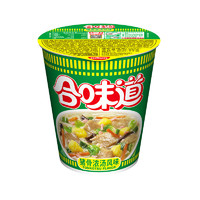 NISSIN 日清食品 日清合味道豬骨濃湯零食泡面77g（任選12件）