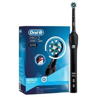 Oral-B 歐樂B 歐樂-B P2000 電動牙刷 黑色 刷頭*2