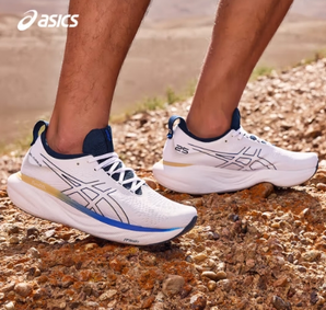 ASICS 亞瑟士 GEL-NIMBUS 25 男款緩震跑鞋