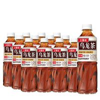 SUNTORY 三得利 低糖烏龍茶飲料 低糖烏龍茶500ml*12瓶