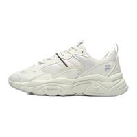 FILA 斐樂 HERITAGE RUNNING系列 女子跑鞋 F12W141116F-WA 微白/雨霧灰 38