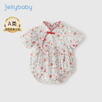 JELLYBABY 幼童國風(fēng)爬服夏裝純棉連體衣