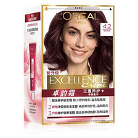 L'OREAL PARIS 卓韻霜賦活養(yǎng)護(hù)染發(fā)霜 #4.2深赤褐色 1盒