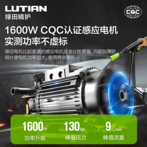 20點(diǎn)！LUTIAN 綠田 高壓洗車機(jī)感應(yīng)電機(jī)雪豹p41600W