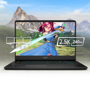 PLUS會(huì)員！MSI 微星 雷影17 七代銳龍版 17.3英寸 游戲本 黑色