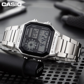 CASIO 卡西歐 42.1毫米電子腕表 AE-1200WHD-1A