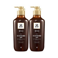 Ryo 呂 棕呂洗發(fā)水550ml*2溫和強韌滋養(yǎng)頭皮護發(fā)控油去屑止癢