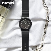 CASIO 卡西歐 【禮物】手表大眾指針簡約休閑運動男女通用中性學(xué)生手表 MQ-24-1BLSDF