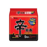 NONGSHIM 農(nóng)心 韓國進(jìn)口 辛拉面 方便面五連包120g*5