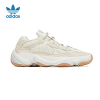 adidas 阿迪達(dá)斯 originals Yeezy500 低幫復(fù)古運(yùn)動老爹休閑鞋ID1600 米白 42.5碼