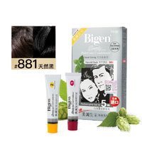 Bigen 美源 發(fā)采快速黑發(fā)霜 #881天然黑色 80g