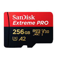 SanDisk 閃迪 256GB TF（MicroSD）內(nèi)存卡 A2 4K V30 U3