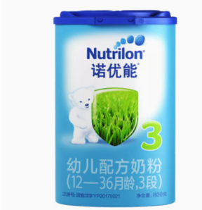 Nutrilon 諾優(yōu)能 經(jīng)典系列 嬰兒奶粉 3段 國行版 800g