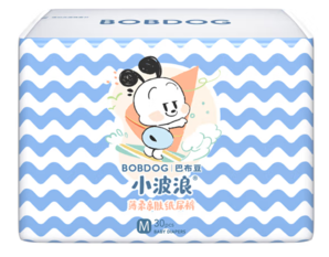 BoBDoG 巴布豆 小波浪超柔親膚 嬰兒紙尿褲 M90/L78/XL66/XXL60