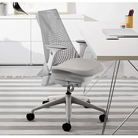 HermanMiller 赫曼米勒 Sayl人體工學(xué)椅 個(gè)性款 帶腰托引雅致灰