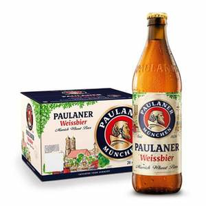 德國進口 PAULANER 柏龍/保拉納 小麥啤酒500mL*20瓶