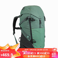 DECATHLON 迪卡儂 雙肩包戶外運(yùn)動(dòng)徒步登山MH500中春綠30LL碼身高≥170 4747866