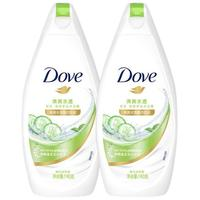 Dove 多芬 清爽水透沐浴露 190g*2瓶