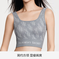 VICTORIA'S SECRET 夏日經(jīng)典針織老花LOGO復(fù)古辣妹小背心無鋼圈文胸內(nèi)衣女內(nèi)搭  11245111