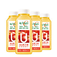 WEICHUAN 味全 每日C蘋果汁300ml*4冷藏果蔬汁飲料 禮盒裝