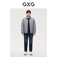 GXG 男裝商場(chǎng)同款運(yùn)動(dòng)周末系列灰色羽絨服2022年冬季新品