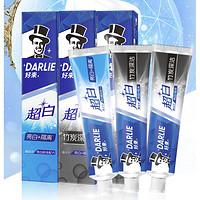 DARLIE 好來 超白竹炭180g*2+超白160g