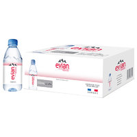 evian 依云 礦泉水 法國原裝進(jìn)口 330ml*24瓶箱裝