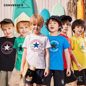 CONVERSE 匡威 兒童裝男童短袖