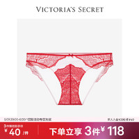 VICTORIA'S SECRET 經(jīng)典舒適時(shí)尚女士內(nèi)褲 86Q4復(fù)古紅 11208701