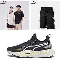 PUMA 彪馬 PWR NITRO SQUARED 男子緩震跑步鞋+短袖+短褲