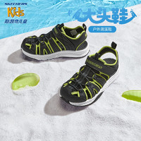 SKECHERS 斯凱奇 兒童輕質(zhì)防滑包頭涼鞋