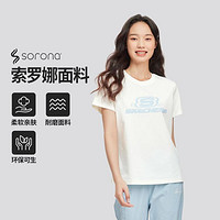 SKECHERS 斯凱奇 女款運(yùn)動(dòng)T恤 	L224W086-0074