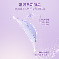 BAUSCH+LOMB 博士倫 蕾絲閃眸炫眸美瞳日拋彩色隱形近視眼鏡10片大小直徑官方