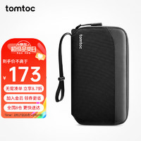 tomtoc 護(hù)照包證件收納包大容量旅行出差卡包RFID防盜刷防潑水T03