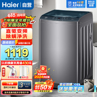 Haier 海爾 波輪10公斤大容量一級能效家用洗衣機全自動直驅(qū) BZ206升級款BZ506